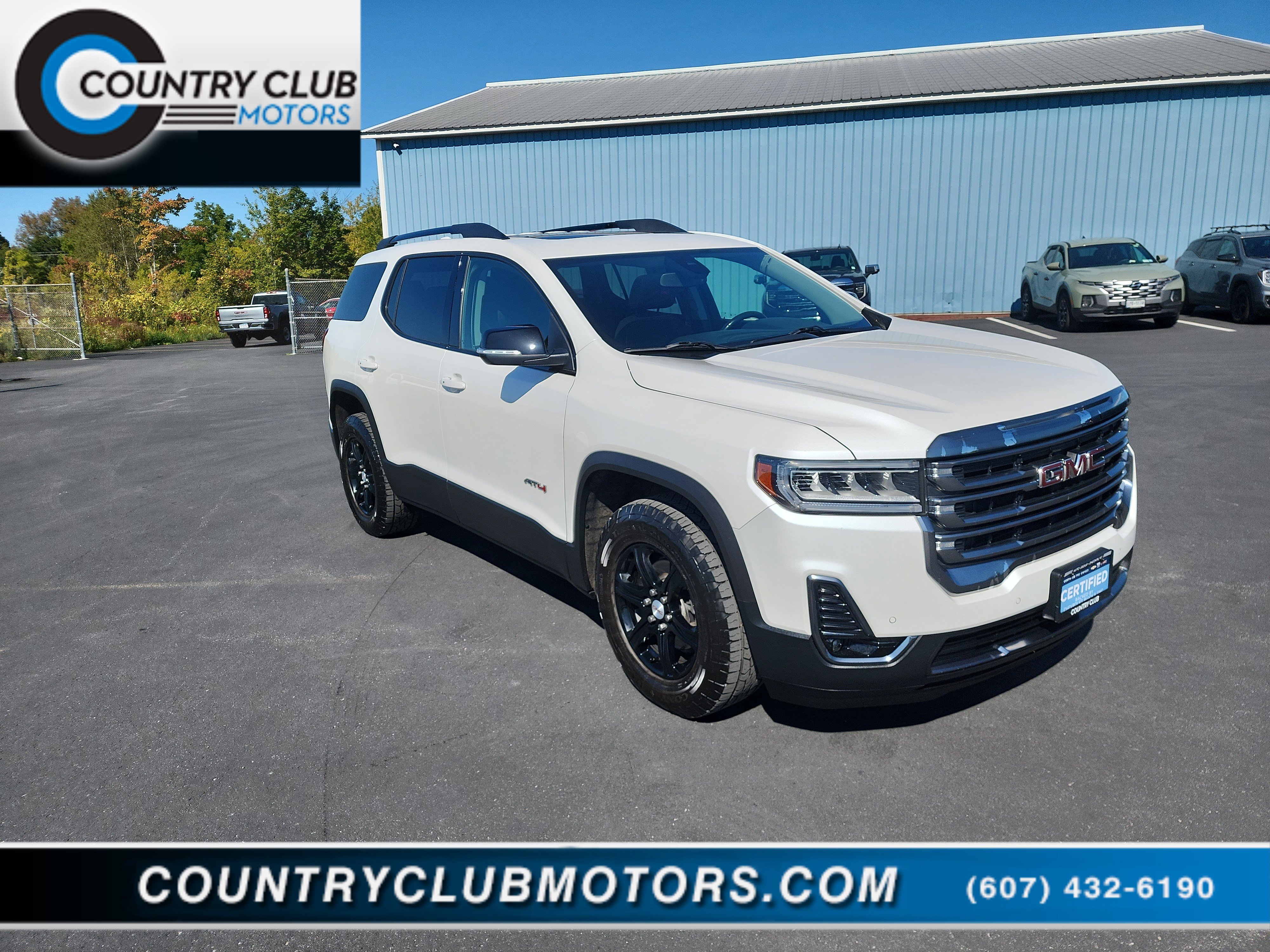 Certified 2021 GMC Acadia AT4 w/ Trailering Package
