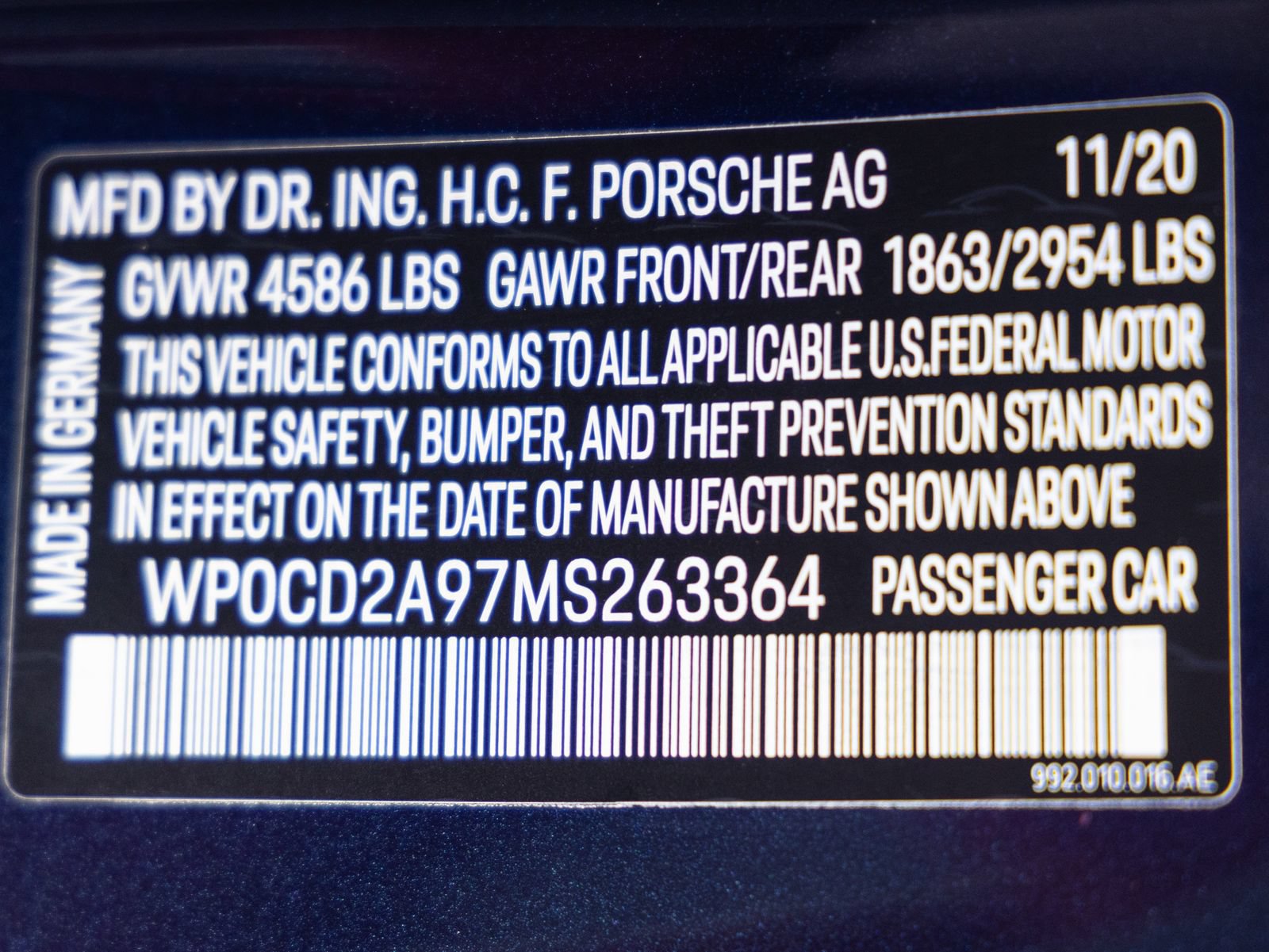 Certified 2021 Porsche 911 Turbo S AWD/4WD image 36
