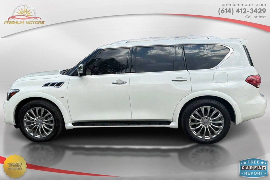 Used 2015 INFINITI QX80 4WD w/ Deluxe Technology Package image 2