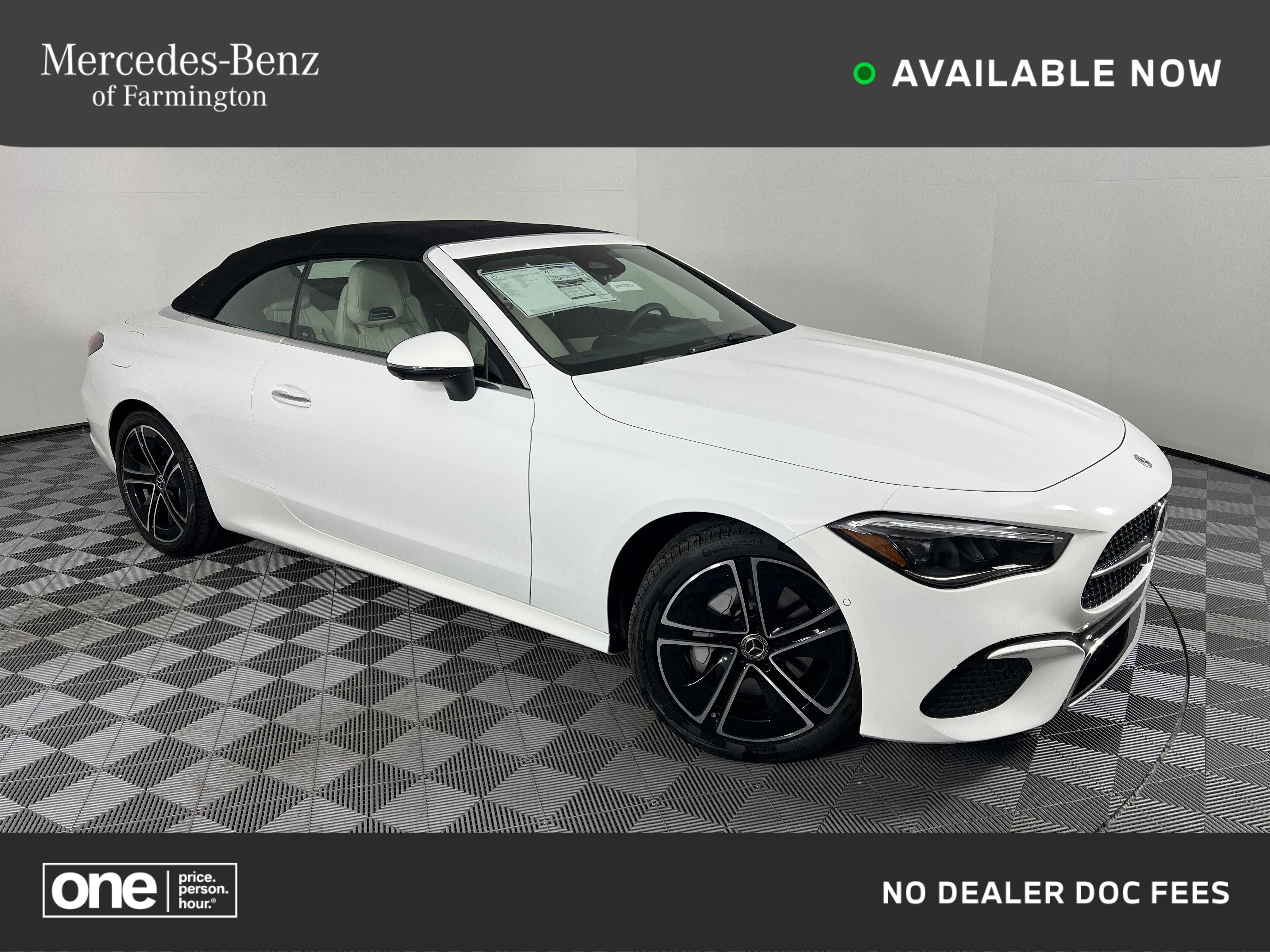 New 2027 Mercedes-Benz CLE 300 4MATIC Cabriolet image 1