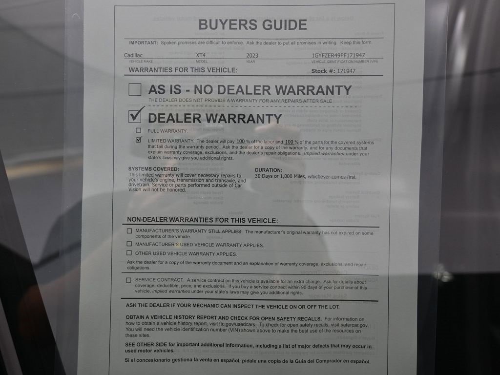 Used 2023 Cadillac XT4 Sport image 37
