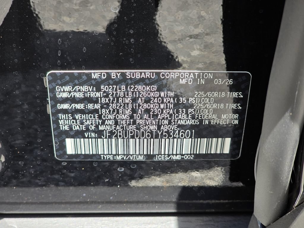 New 2026 Subaru Outback Limited AWD/4WD image 32