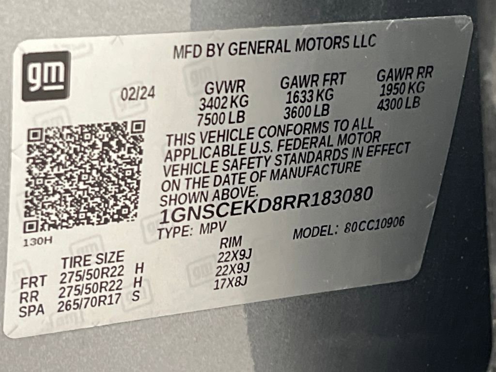 Used 2024 Chevrolet Suburban RST image 74