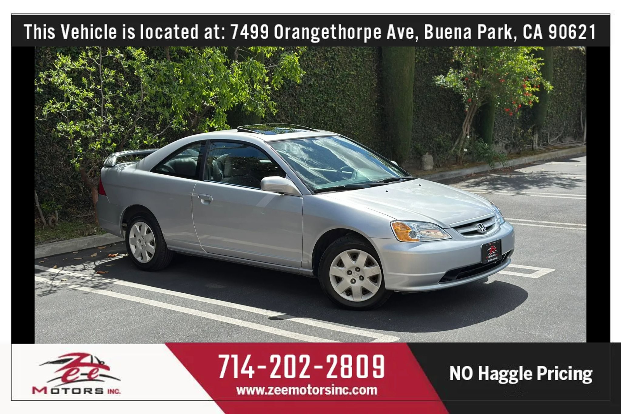 Used 2001 Honda Civic EX image 1