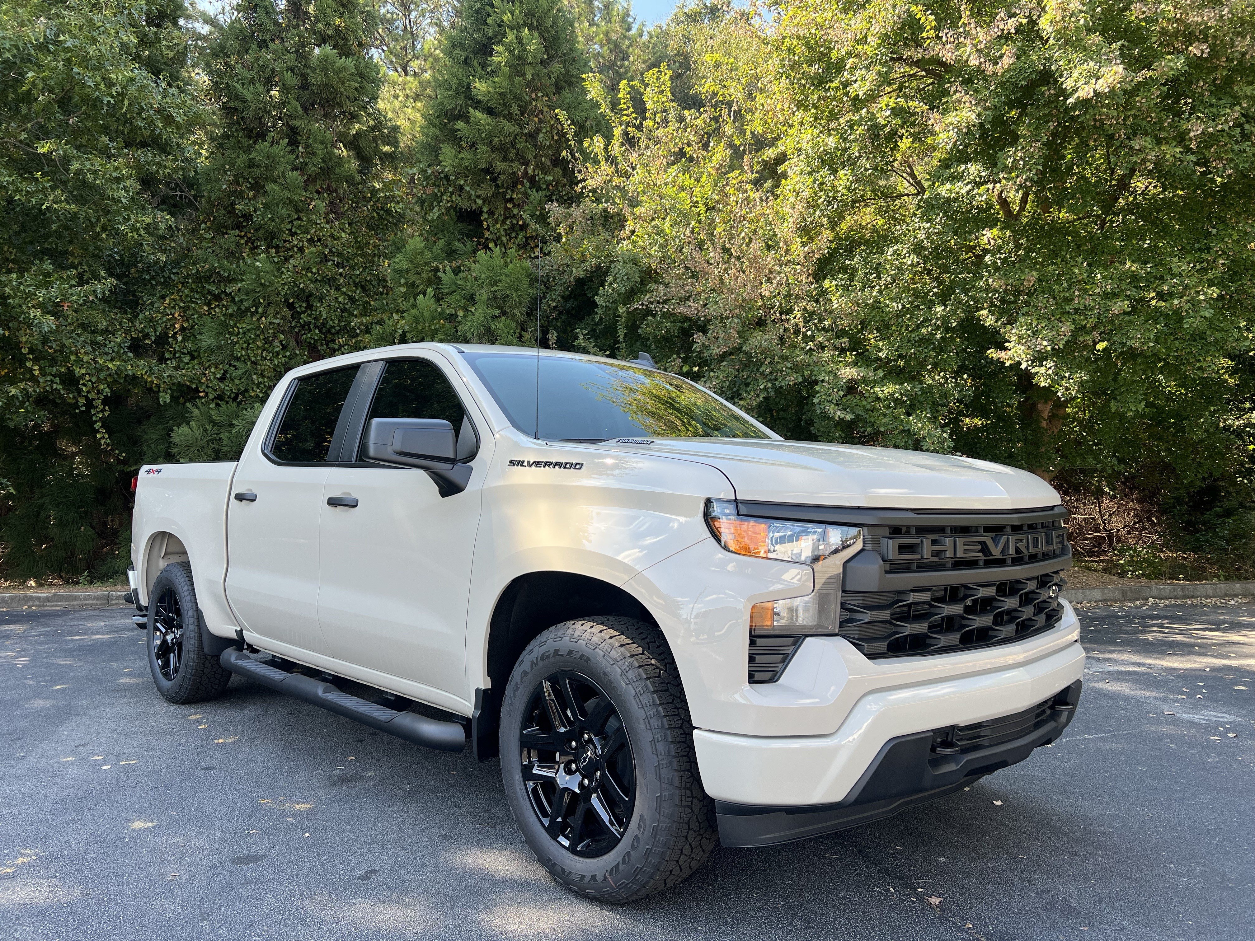 New 2026 Chevrolet Silverado 1500 Custom w/ Turbomax Blackout Package AWD/4WD image 2