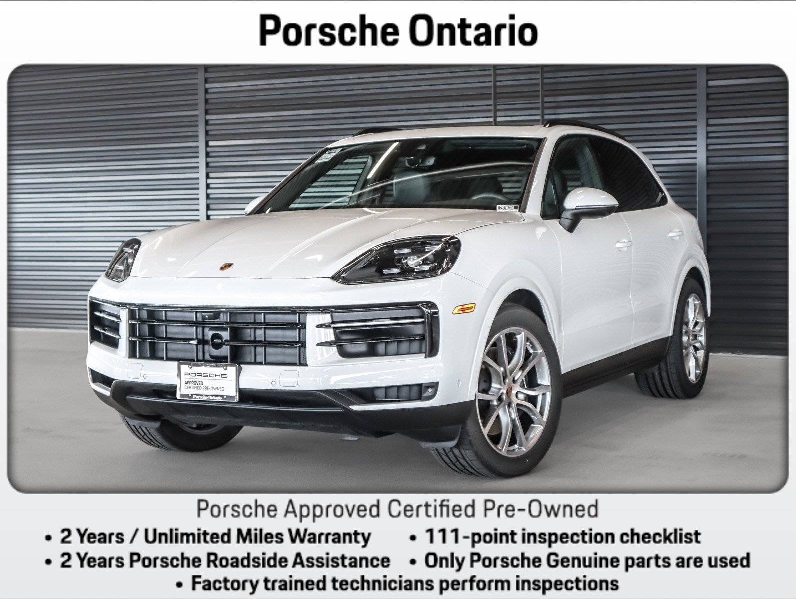 Certified 2026 Porsche Cayenne