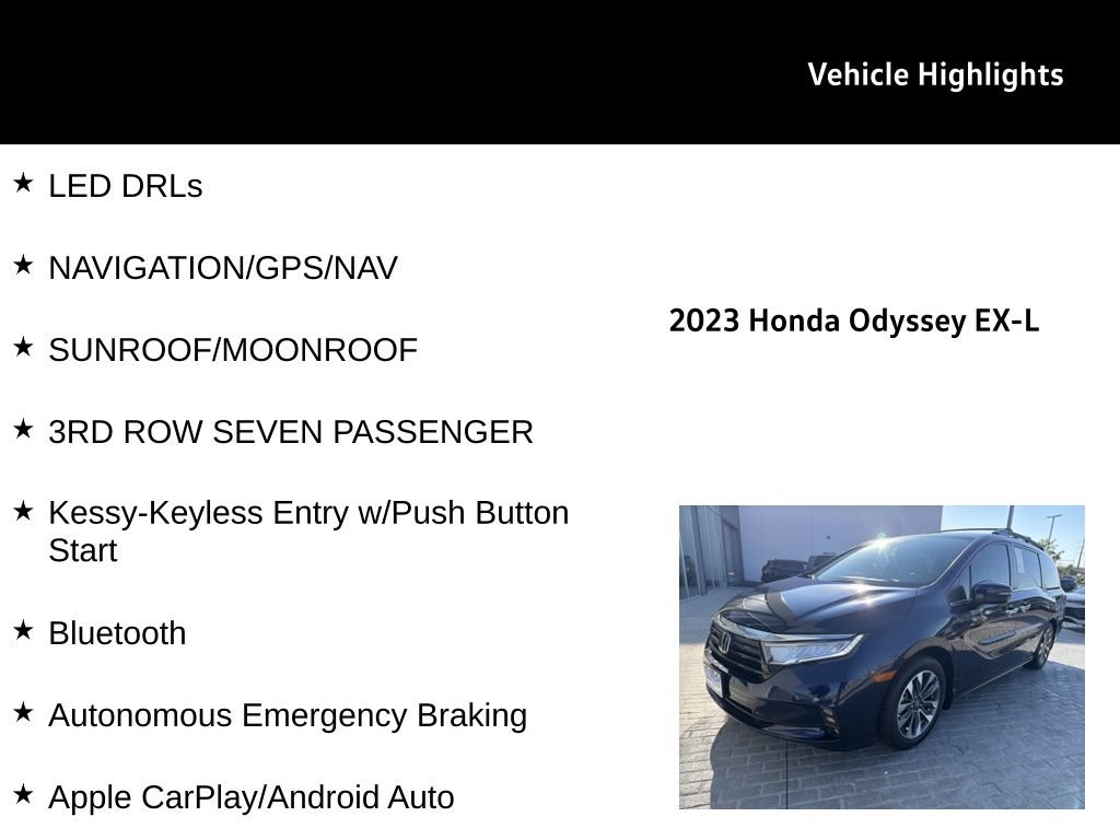 Used 2023 Honda Odyssey EX-L image 27