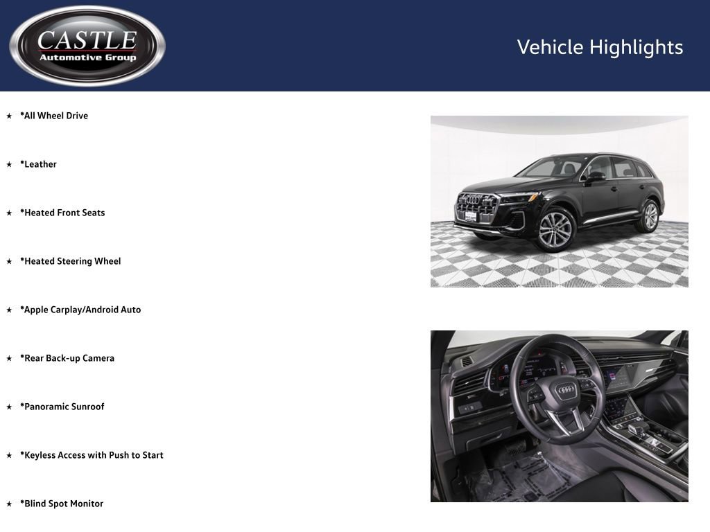 Used 2025 Audi Q7 2.0T Premium image 3