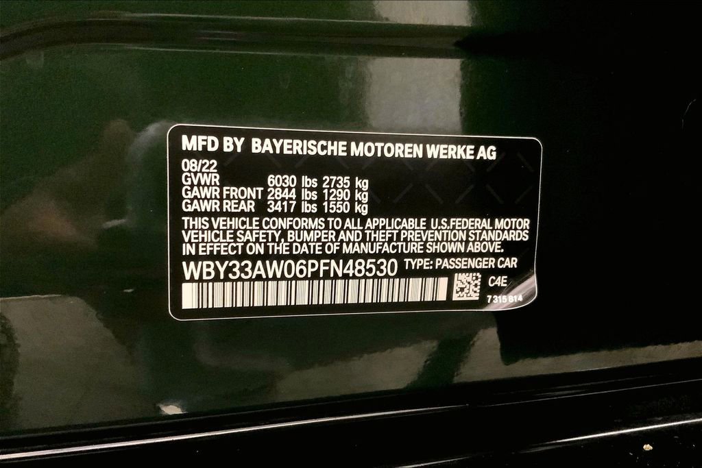Certified 2023 BMW i4 M50 AWD/4WD image 32