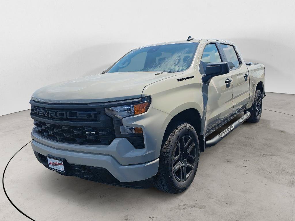 New 2026 Chevrolet Silverado 1500 Custom w/ Turbomax Blackout Package AWD/4WD image 5