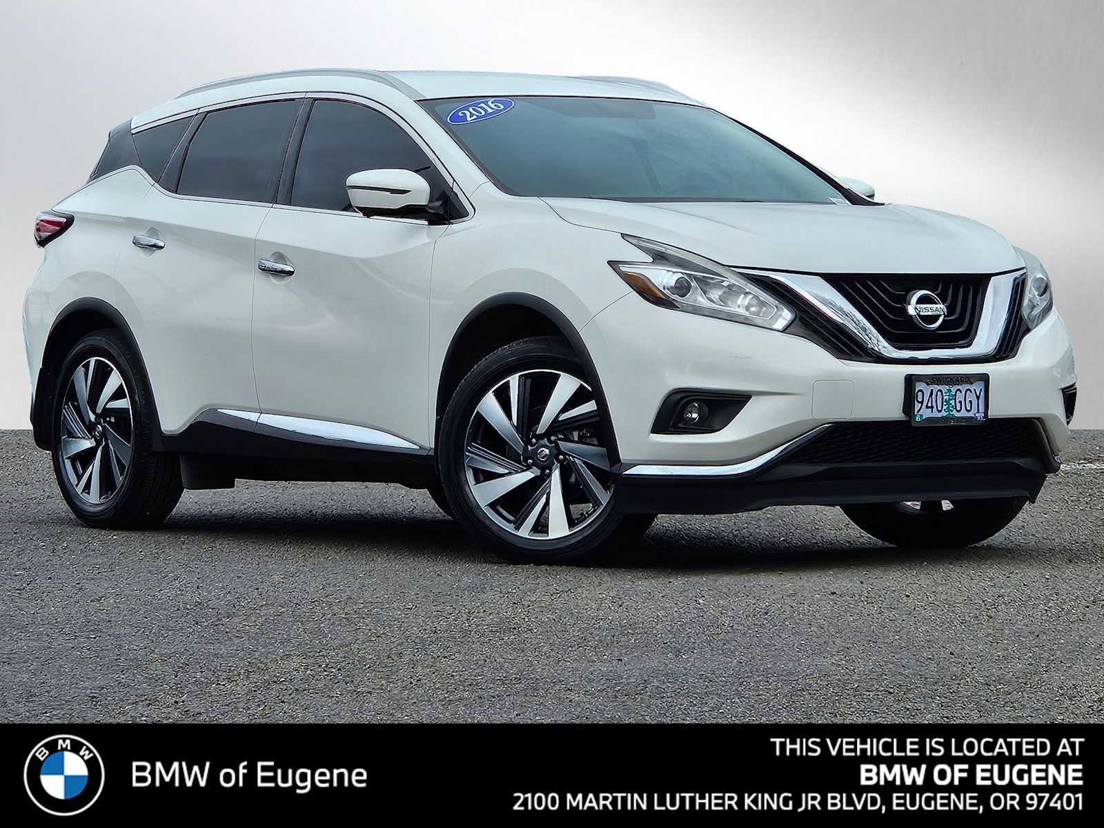 Used 2016 Nissan Murano Platinum image 1