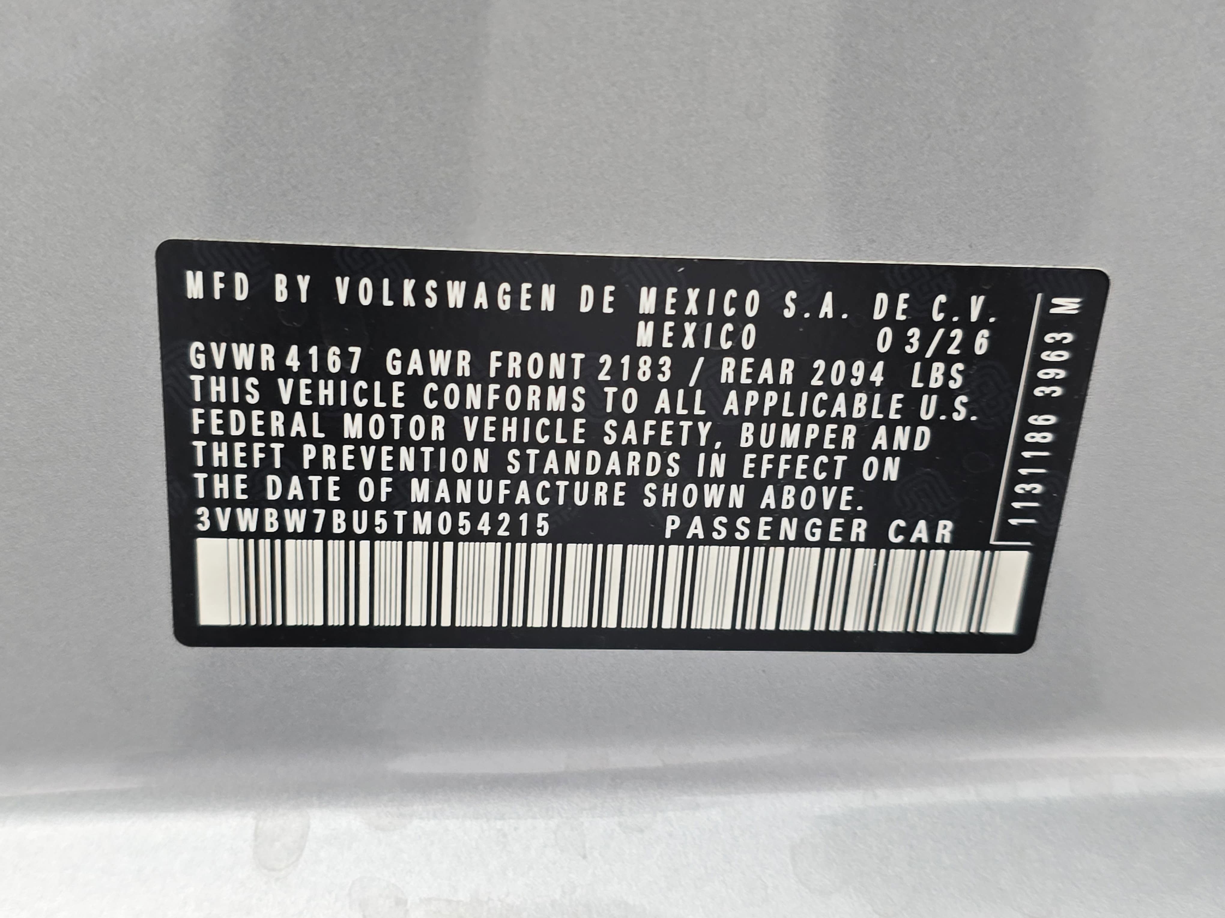 New 2026 Volkswagen Jetta Sport FWD image 34