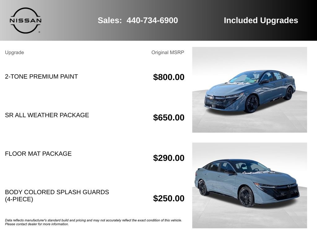 New 2026 Nissan Sentra SR w/ SR All Weather Package image 7