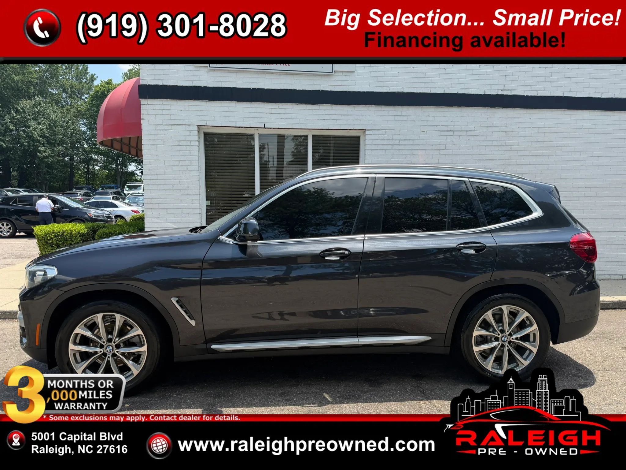 Used 2019 BMW X3 sDrive30i w/ Driving Assistance Package RWD image 1
