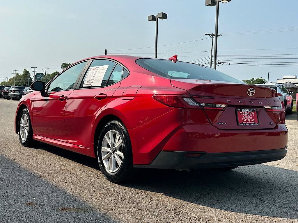 Certified 2025 Toyota Camry LE FWD image 3