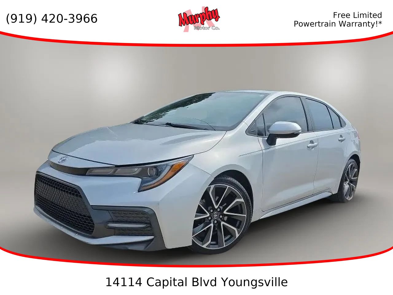 Used 2020 Toyota Corolla SE
