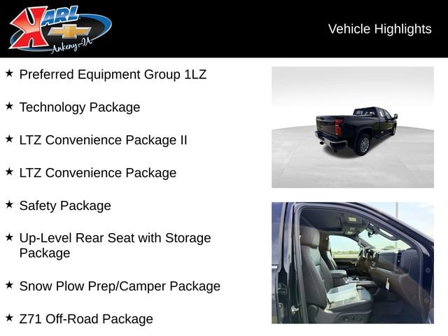 Certified 2025 Chevrolet Silverado 2500 LTZ w/ LTZ Convenience Package AWD/4WD image 2