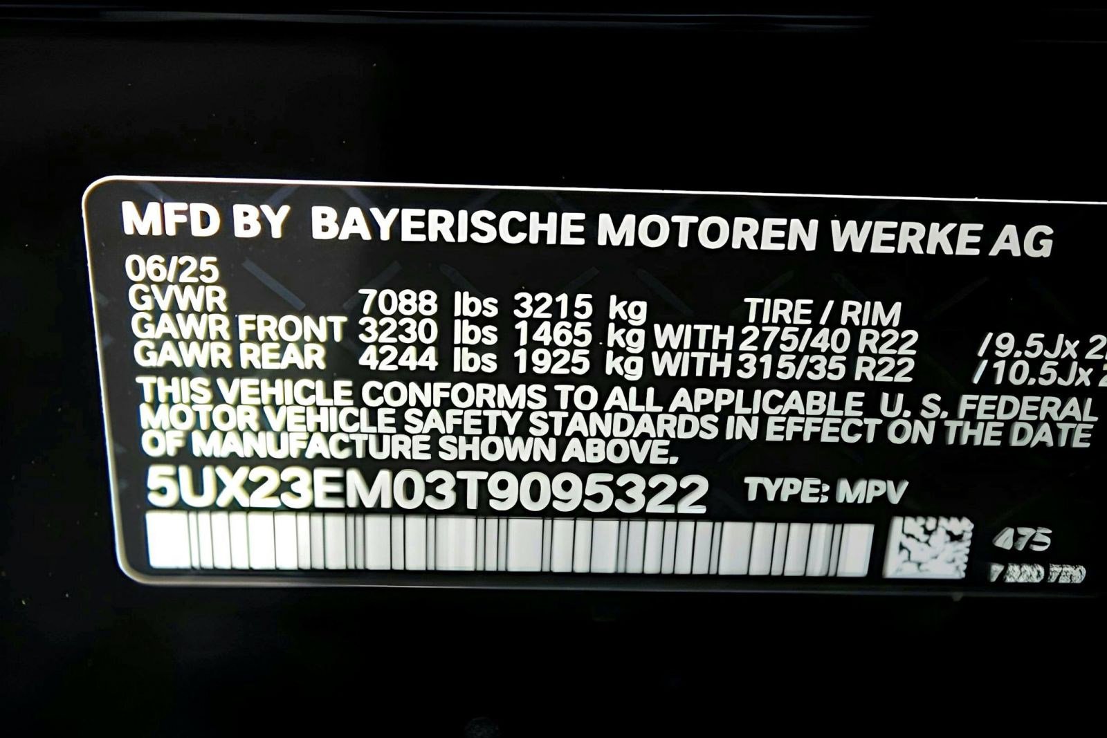 Used 2026 BMW X7 xDrive40i w/ M Sport Package image 21