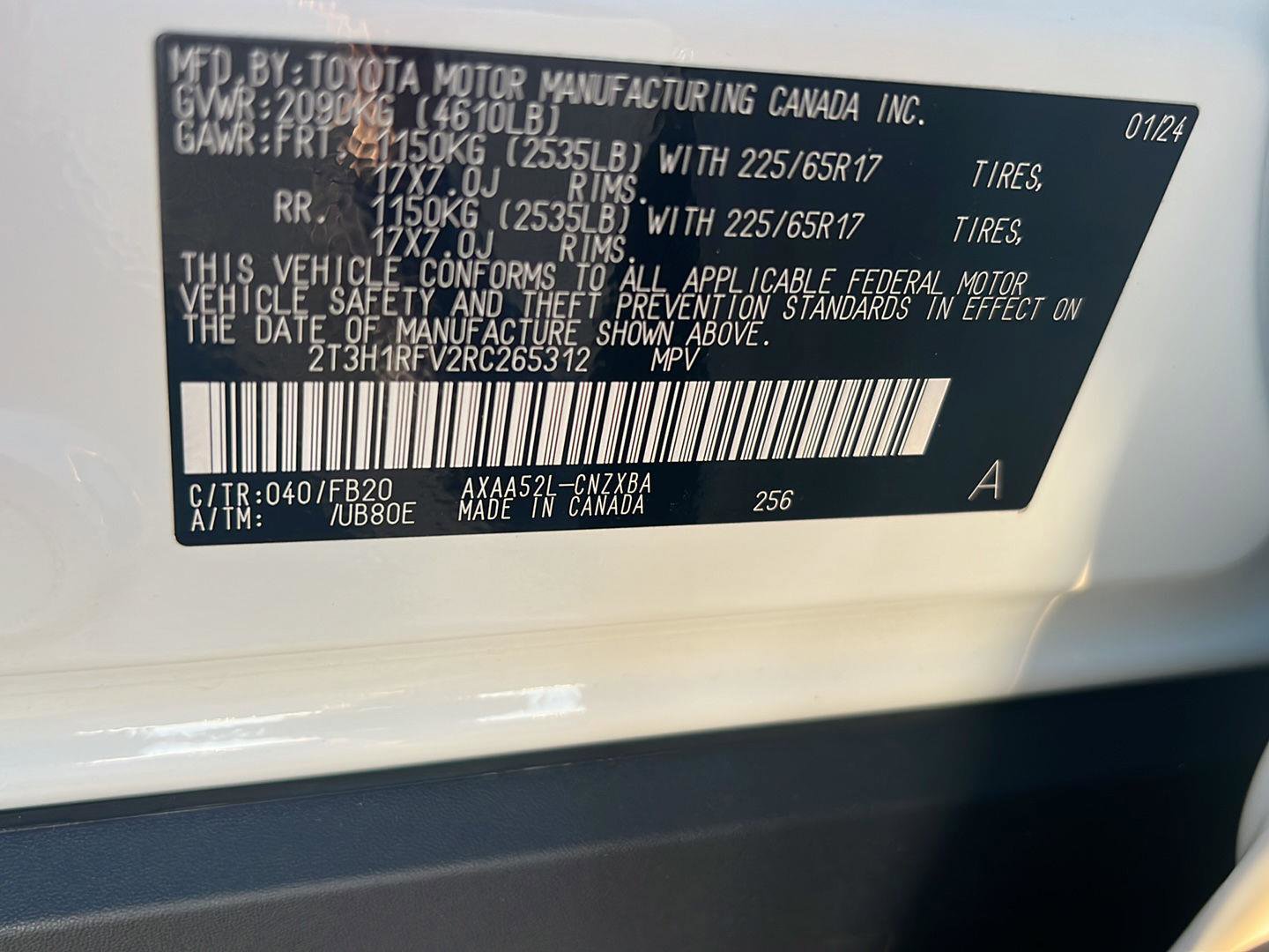 Certified 2024 Toyota RAV4 LE image 38