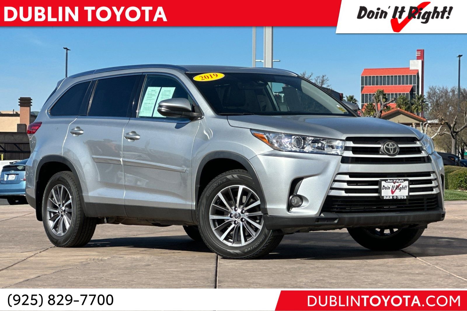 Certified 2019 Toyota Highlander XLE