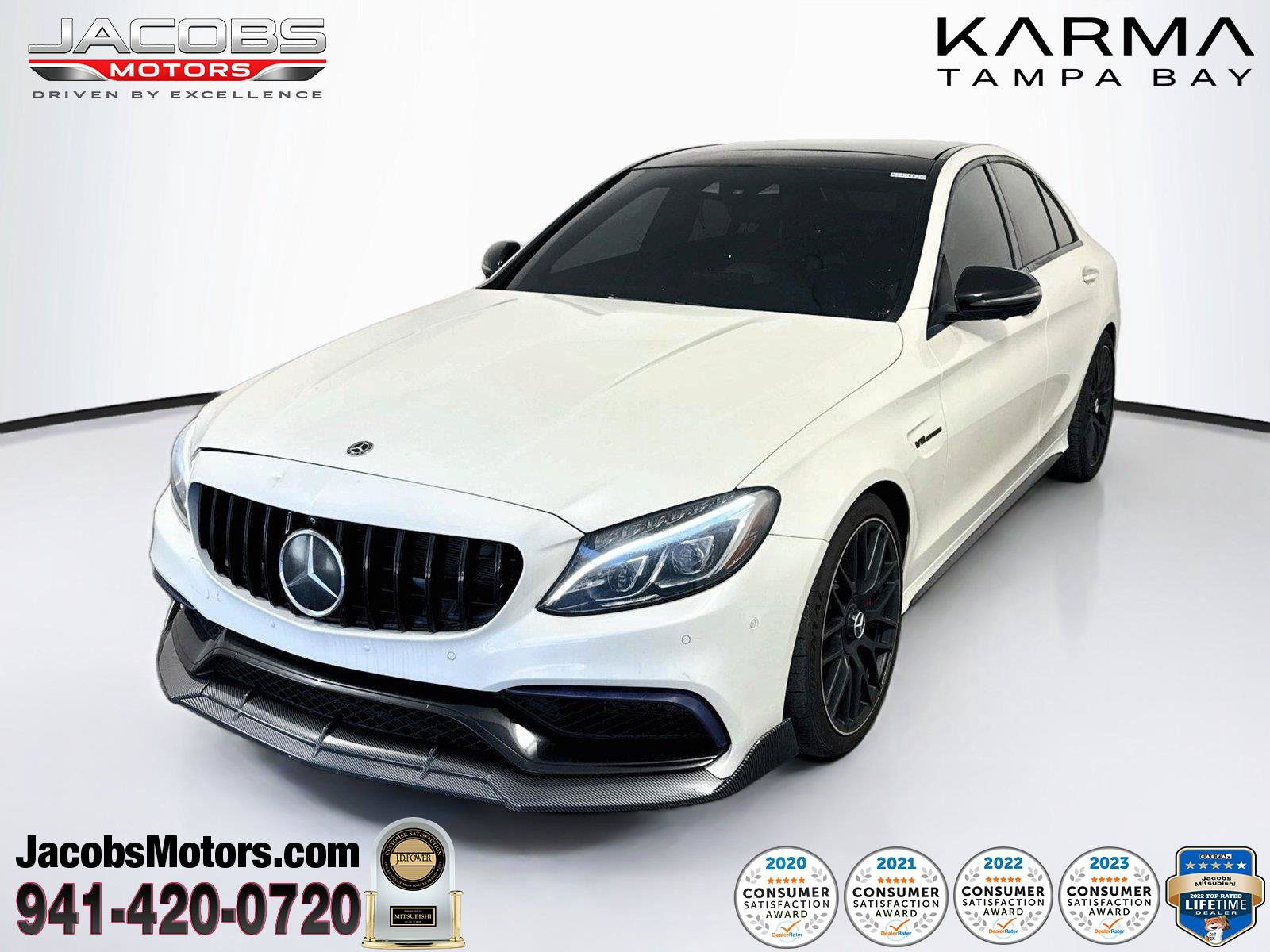 Used 2018 Mercedes-Benz C 63 AMG S w/ Driver Assistance Package