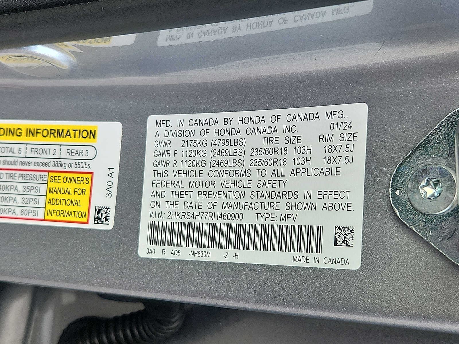 Certified 2024 Honda CR-V EX-L image 26