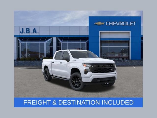 New 2026 Chevrolet Silverado 1500 Custom w/ Turbomax Blackout Package