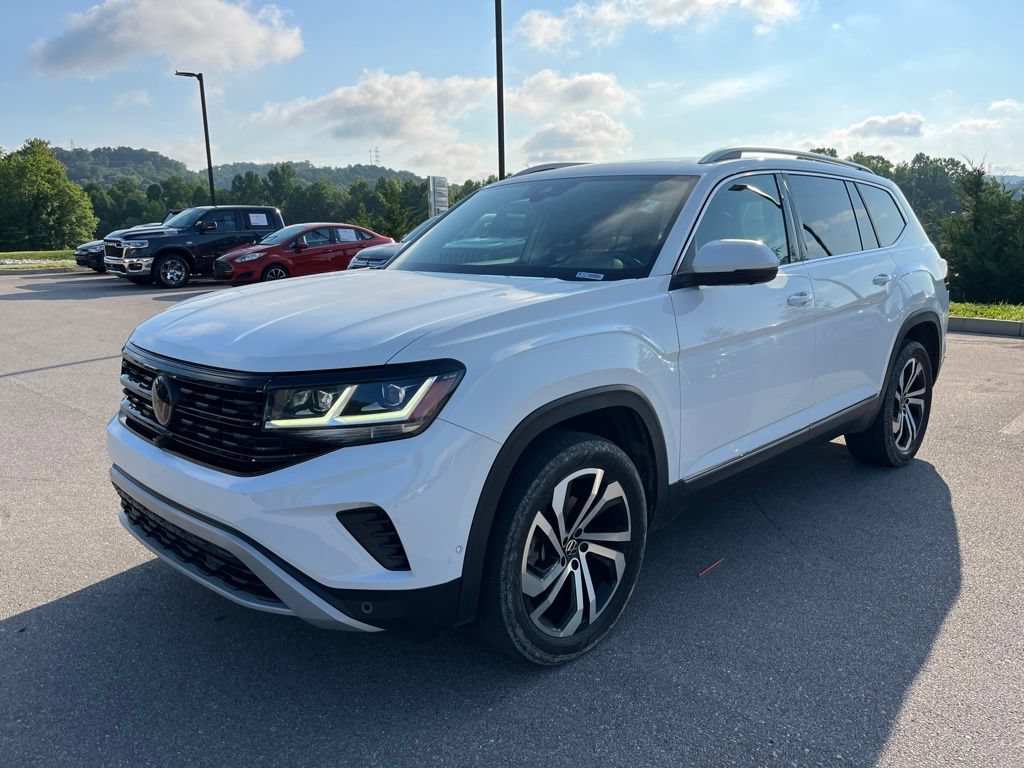 Used 2021 Volkswagen Atlas SEL Premium AWD/4WD video 1