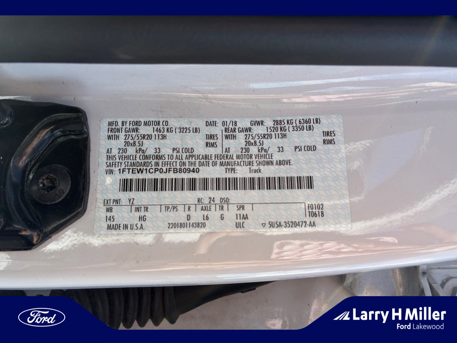 Used 2018 Ford F150 Lariat w/ Equipment Group 502A Luxury image 25