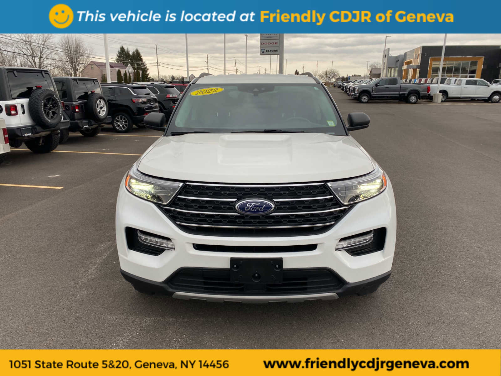 Used 2022 Ford Explorer XLT w/ Equipment Group 202A image 2