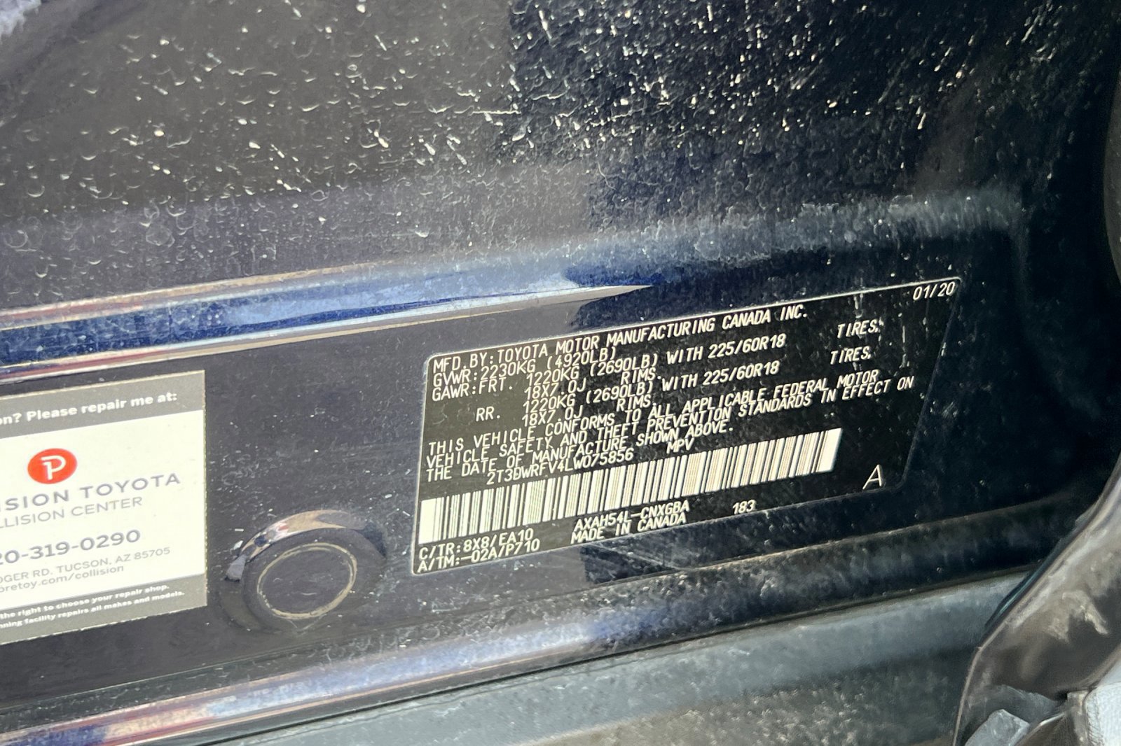 Certified 2020 Toyota RAV4 Limited image 30