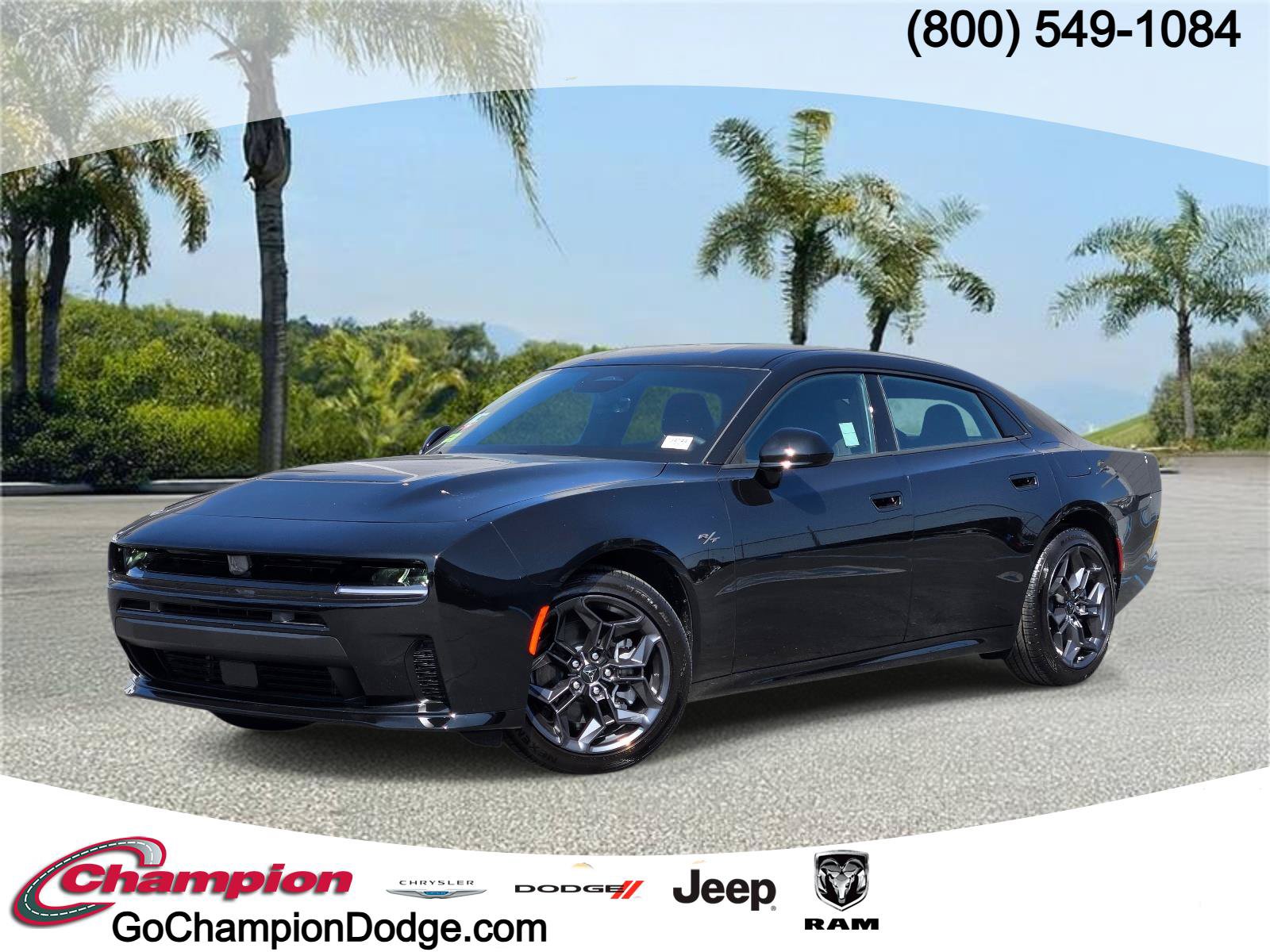 New 2026 Dodge Charger R/T w/ Blacktop Package