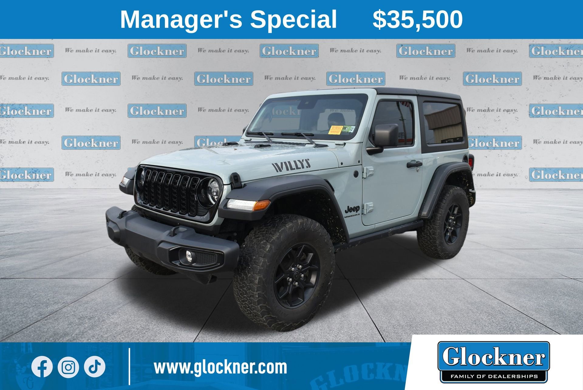 Used 2024 Jeep Wrangler Willys