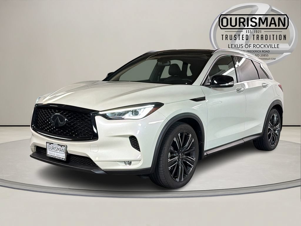 Used 2022 INFINITI QX50 Luxe w/ Appearance Package AWD/4WD image 2