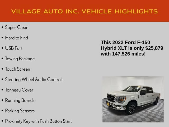 Used 2022 Ford F150 XLT w/ Equipment Group 302A High AWD/4WD image 7