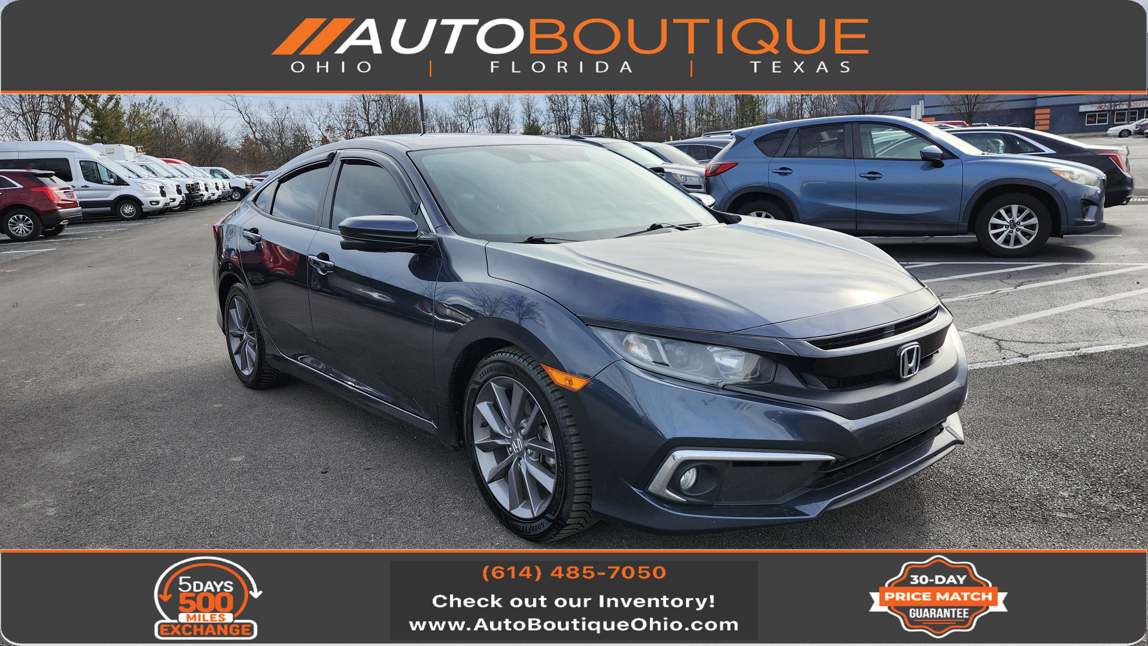Used 2019 Honda Civic EX-L image 1