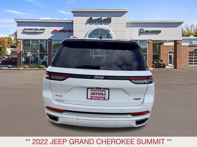 Certified 2022 Jeep Grand Cherokee Summit w/ Adv Protech Group IV AWD/4WD image 37
