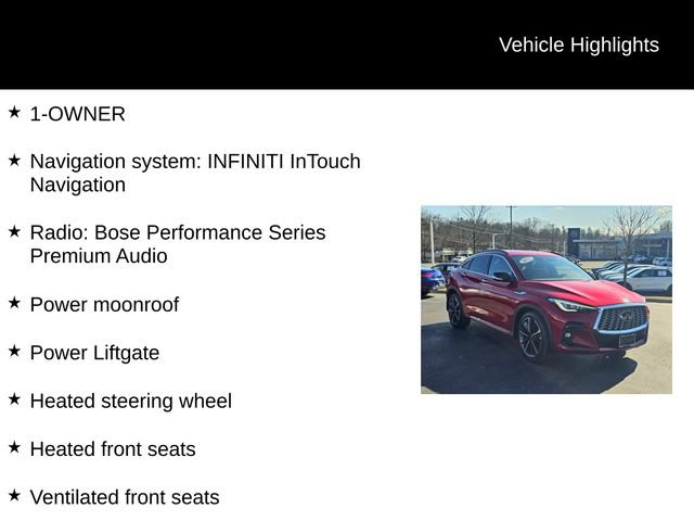 Used 2023 INFINITI QX55 Essential image 5