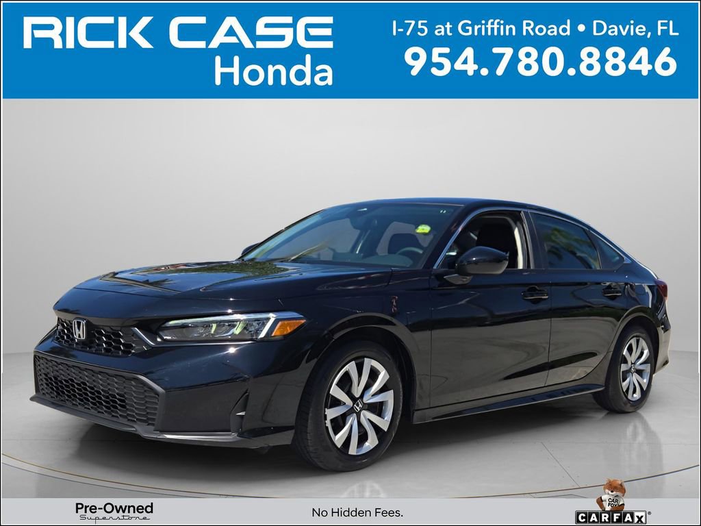 Used 2025 Honda Civic LX image 1