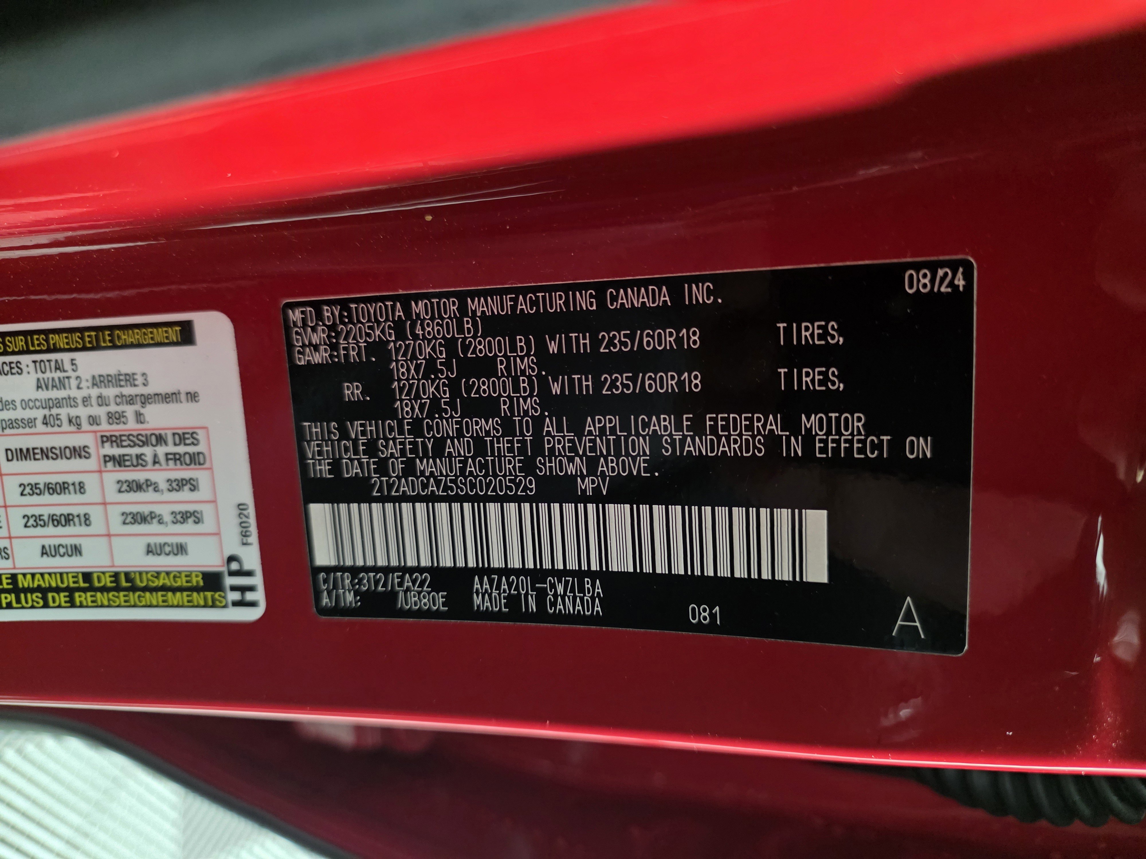 Certified 2025 Lexus NX 250 FWD image 32