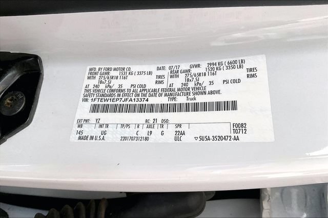 Used 2018 Ford F150 XLT w/ Equipment Group 301A Mid AWD/4WD image 14