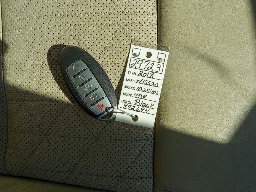 Used 2018 Nissan Maxima Platinum FWD image 34