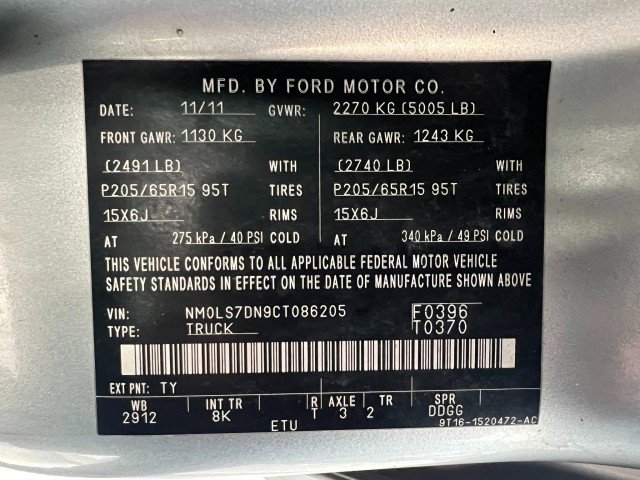 Used 2012 Ford Transit Connect XLT FWD image 29