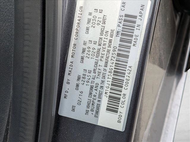 Used 2016 MAZDA MAZDA6 Touring w/ Touring Technology Package image 18