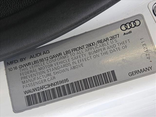 Used 2017 Audi A7 3.0T Premium Plus w/ S Line Sport Package image 30