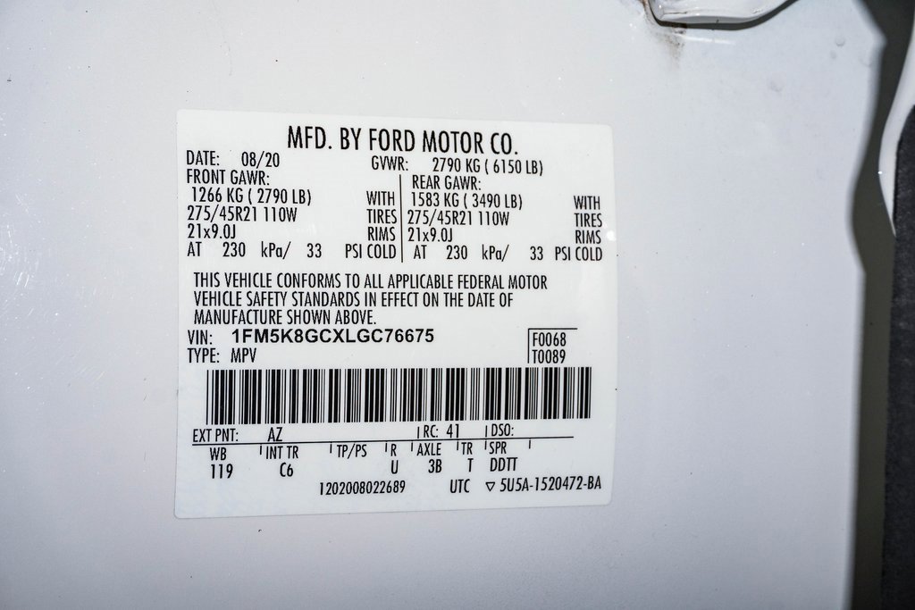 Used 2020 Ford Explorer ST w/ ST Street Pack image 30