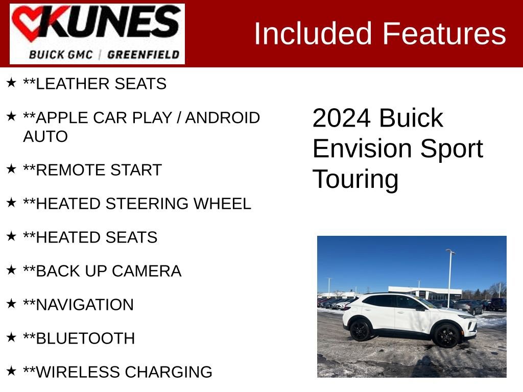 Used 2024 Buick Envision Sport Touring image 2