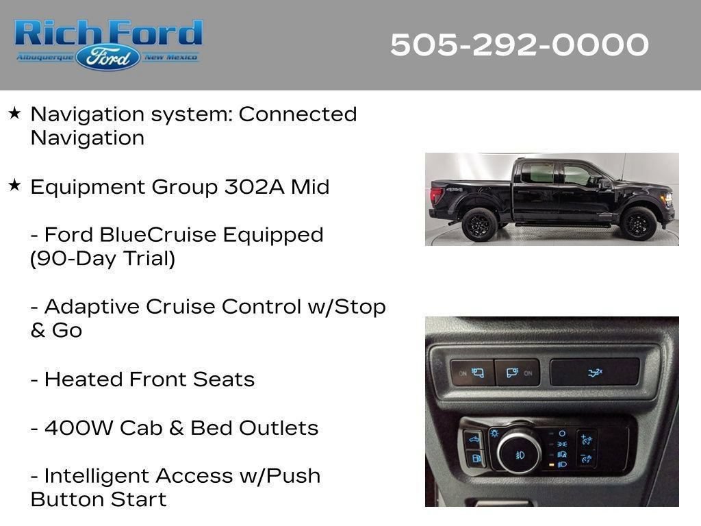 Certified 2024 Ford F150 XLT w/ Equipment Group 302A MID AWD/4WD image 11