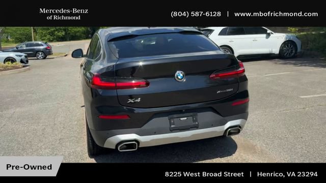 Used 2022 BMW X4 xDrive30i w/ Convenience Package AWD/4WD image 9