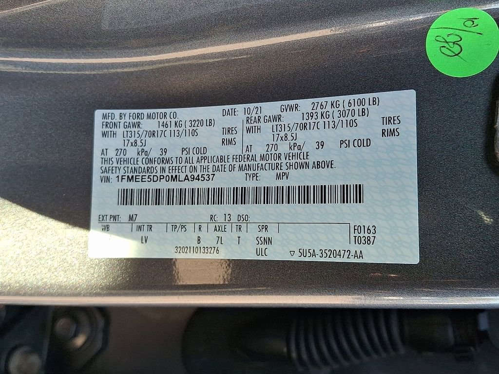 Used 2021 Ford Bronco Big Bend w/ Sasquatch Package image 28